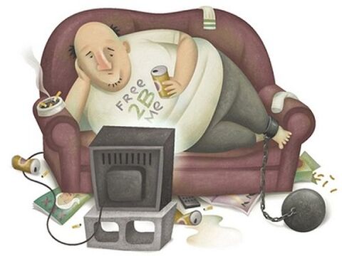 hipodinamija kot vzrok za osteohondrozo